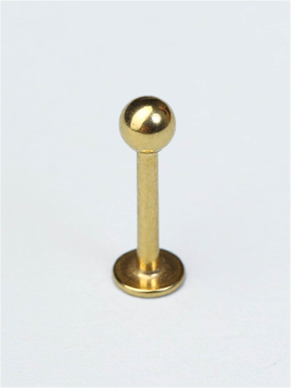Düz Labret Gold Piercing
