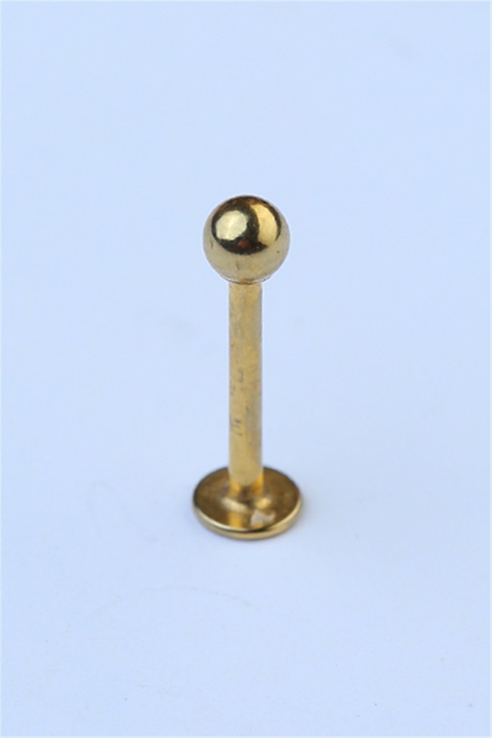 Düz Labret Gold Piercing
