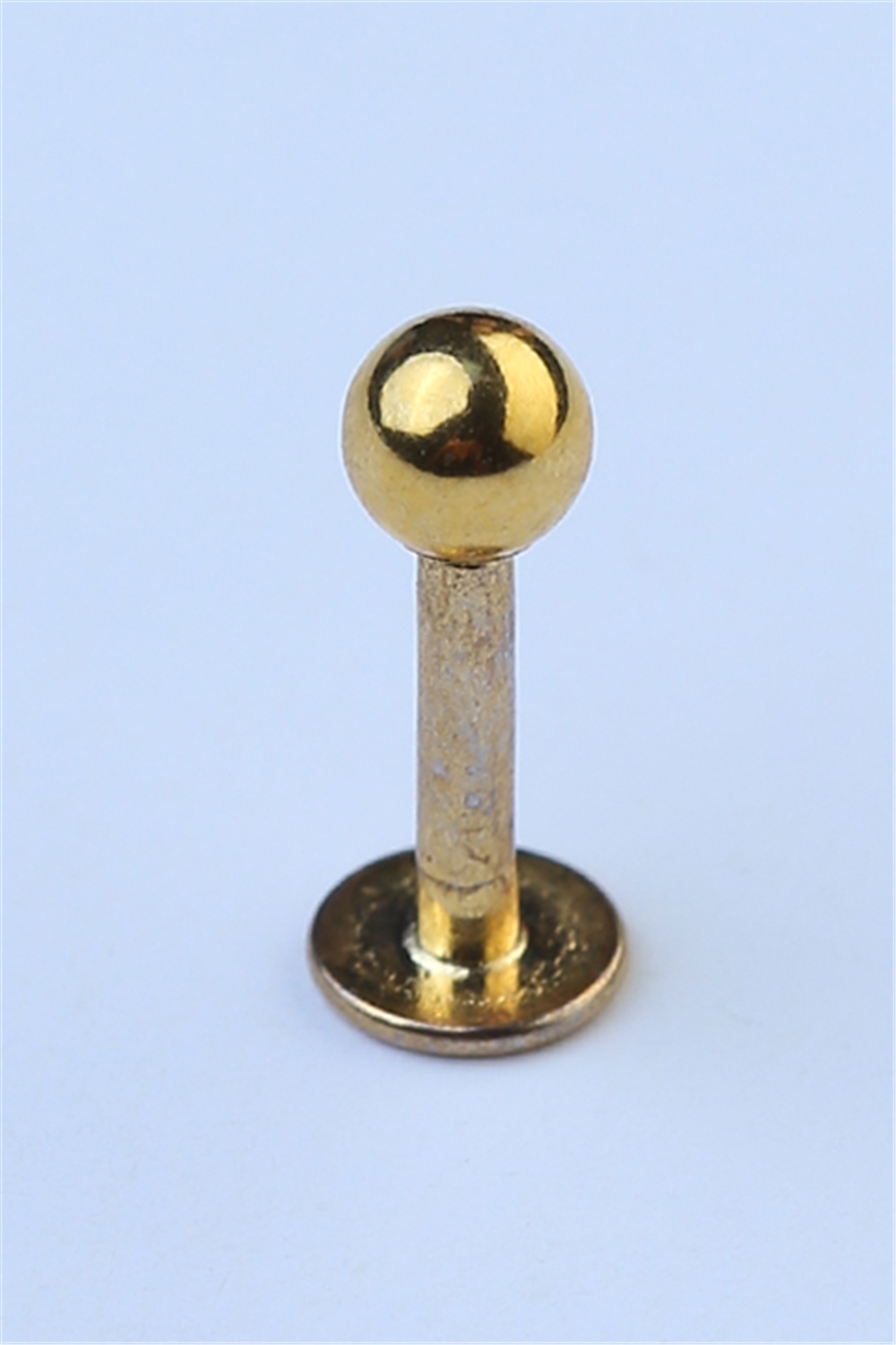 Düz Labret Gold Piercing