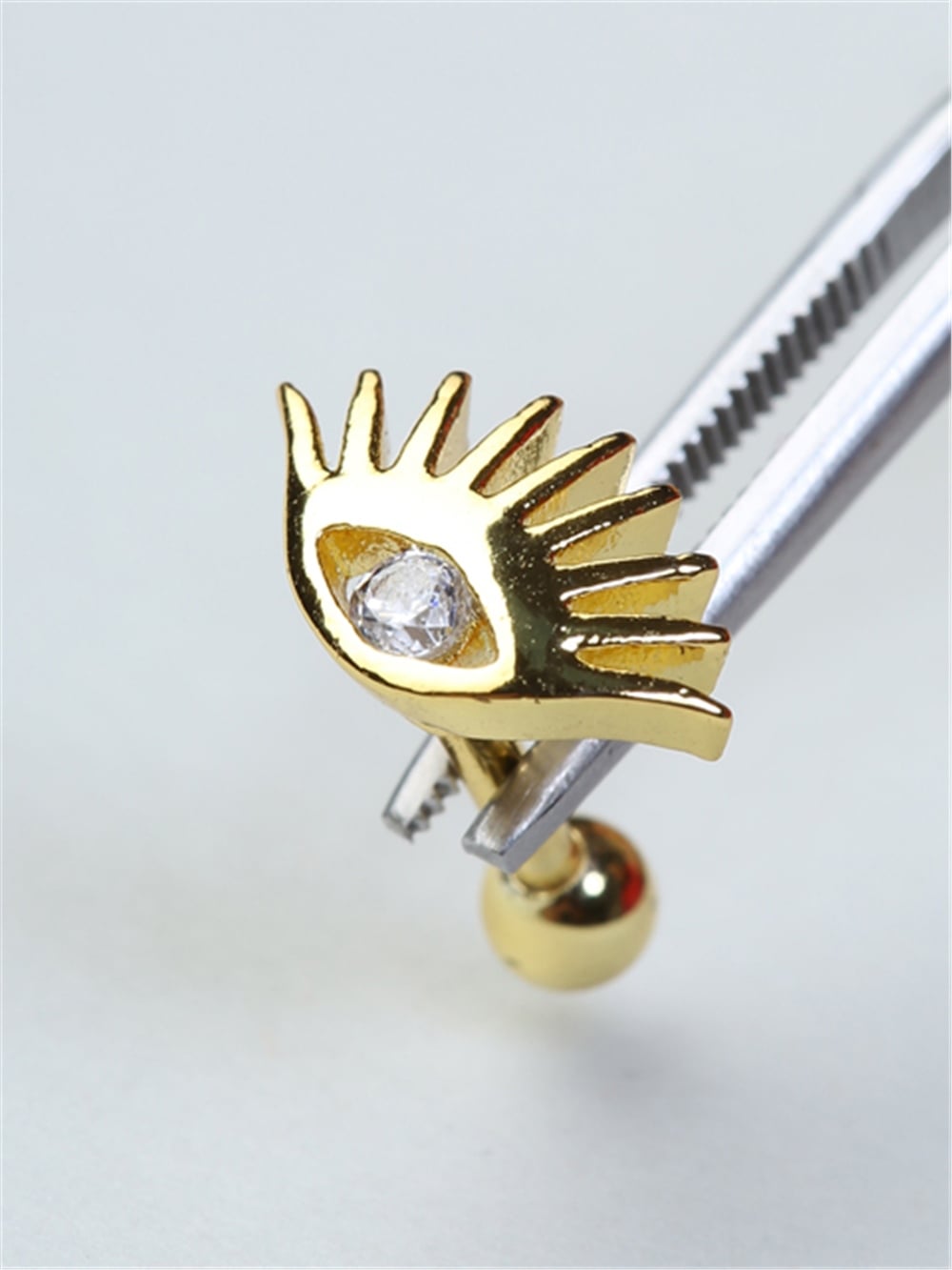 Eye Model Gold Piercing