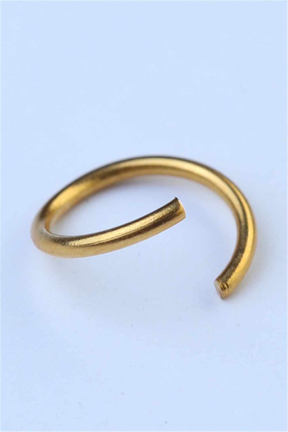 Hızma Kıstırmalı Halka Gold Piercing