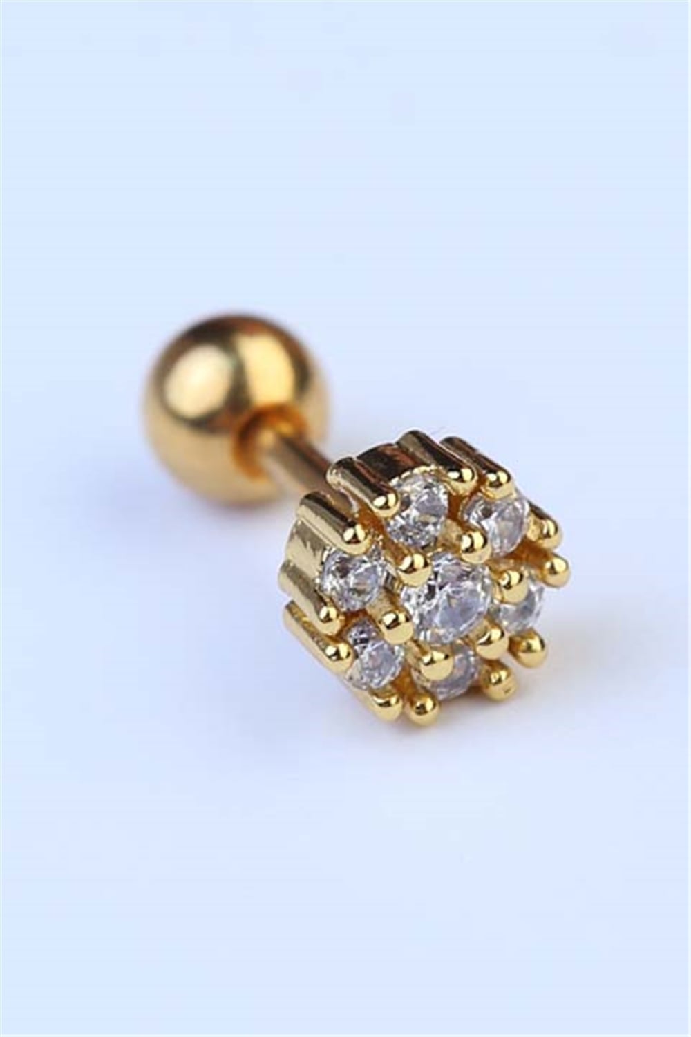 Kar Tanesi Gold Piercing