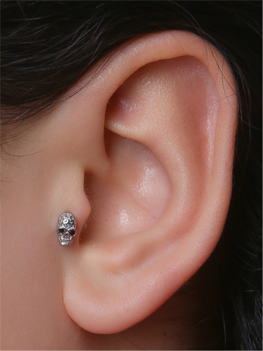 Kurukafa Model Silver Piercing