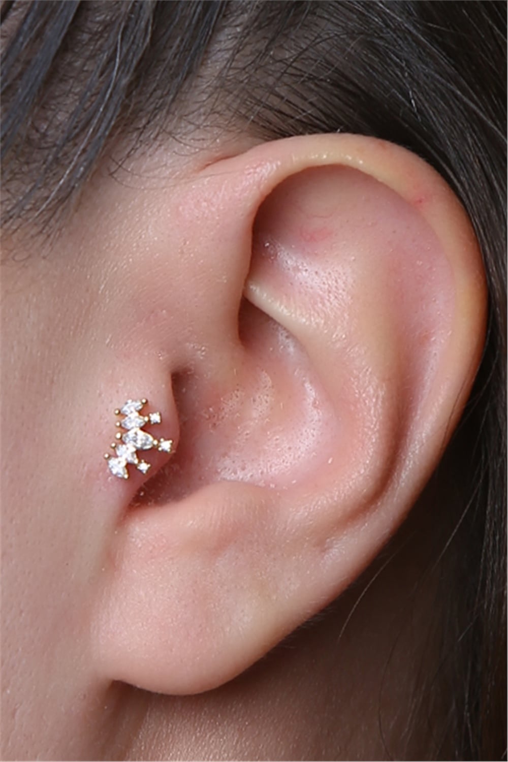 Lüks Beşli Markiz Gold Piercing