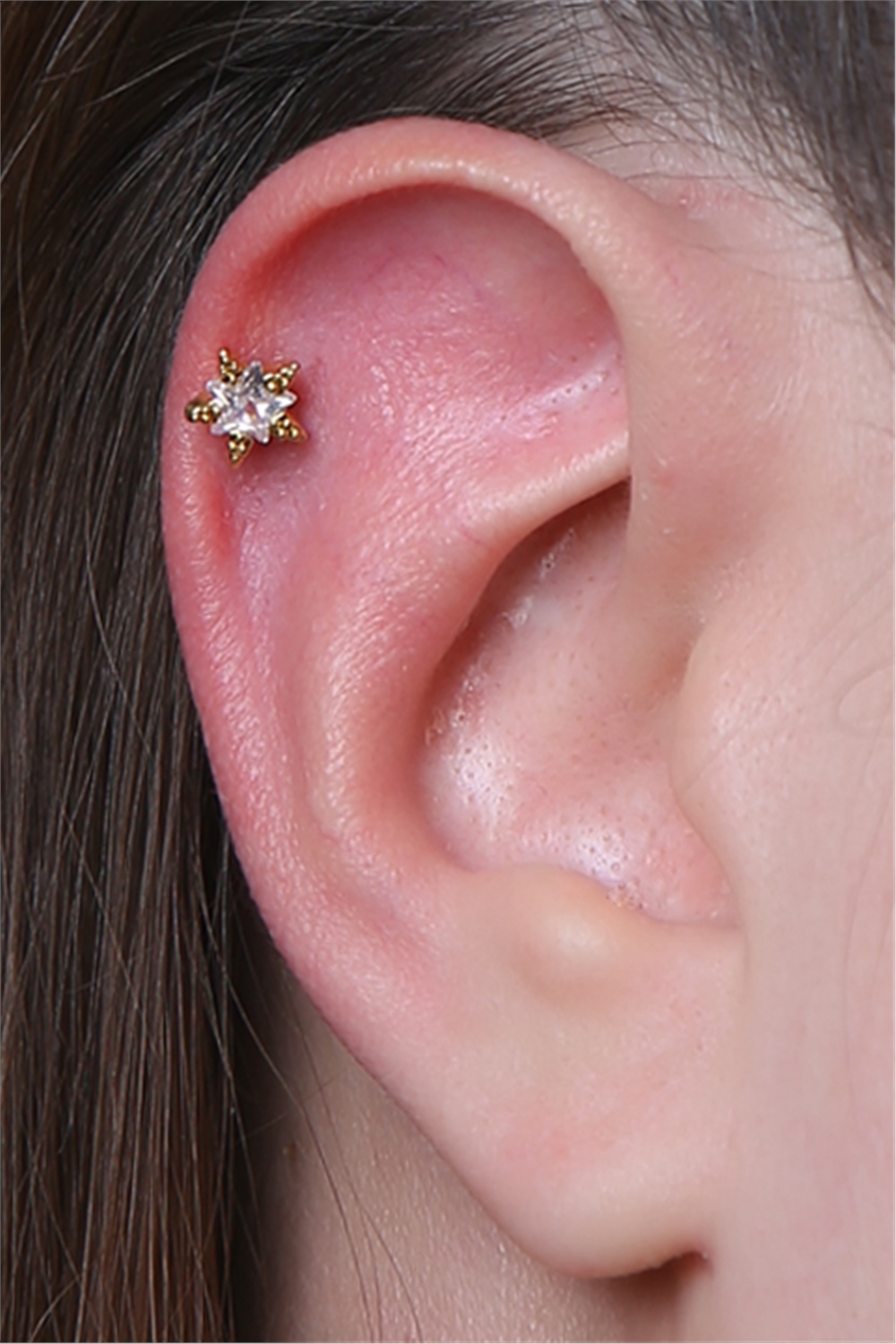 Lüks Star Gold Piercing