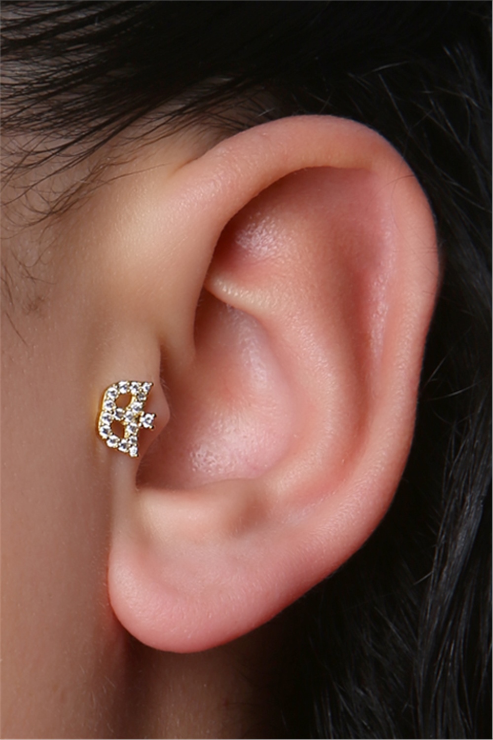 Maske Gold Piercing