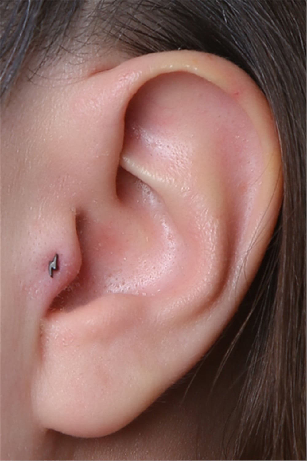 Midi Şimşek Siyah Piercing