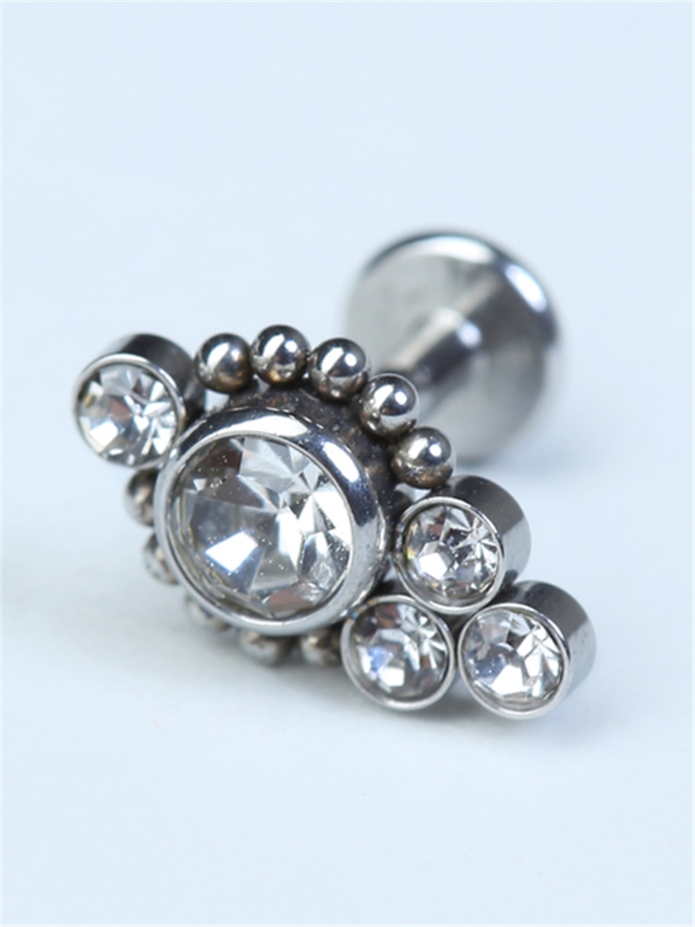 Retro Model Silver Piercing
