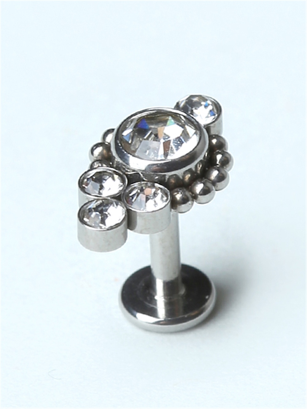Retro Model Silver Piercing