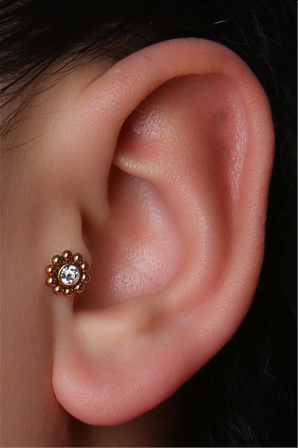 Retro Seri 3 Gold Piercing 
