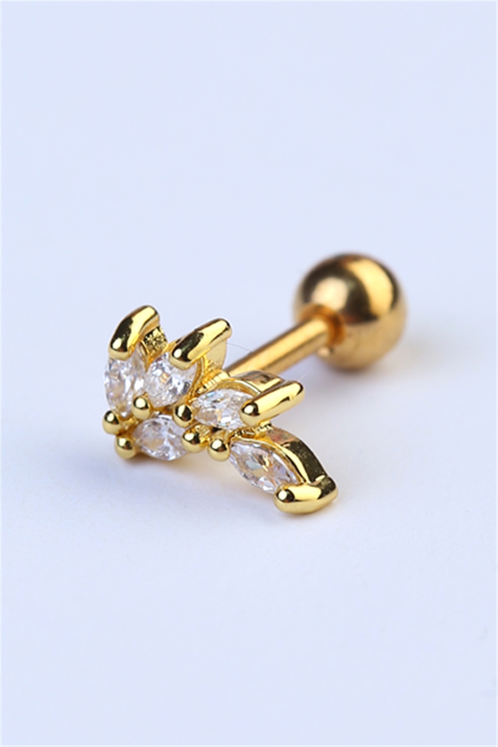 Sabit Kazayağı Gold Piercing