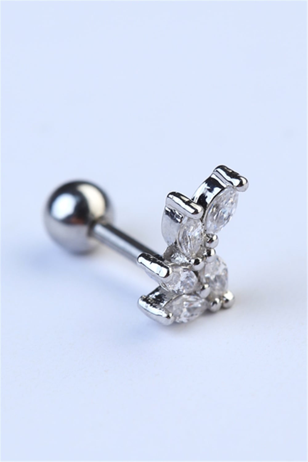 Sabit Kazayağı Silver Piercing