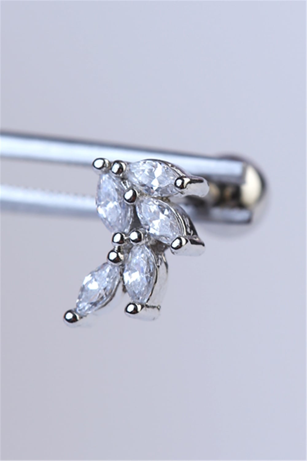 Sabit Kazayağı Silver Piercing