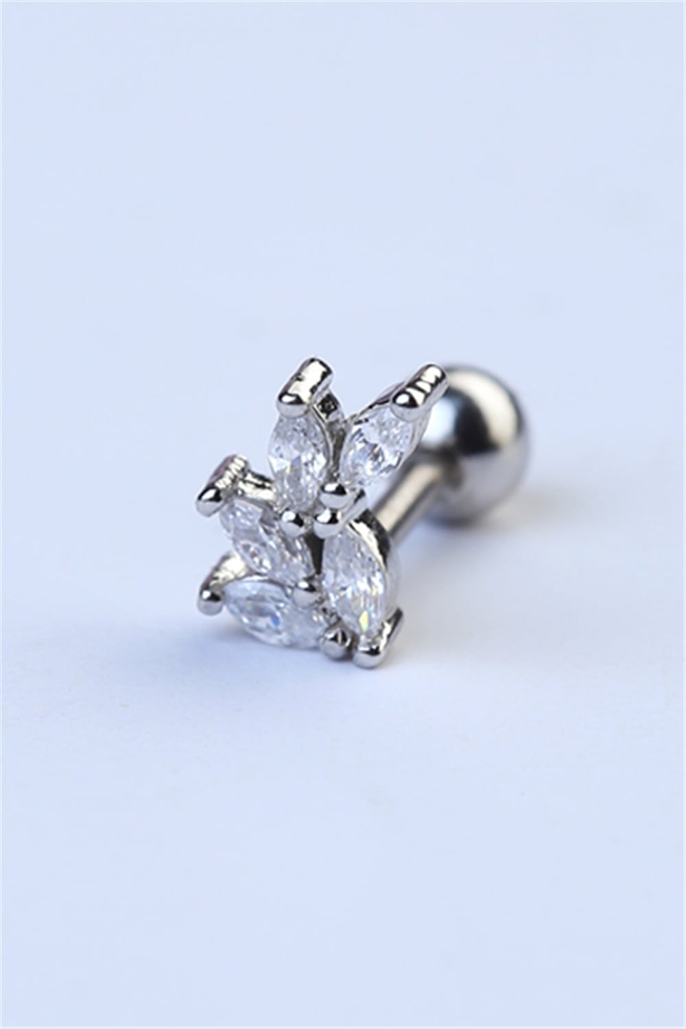 Sabit Kazayağı Silver Piercing