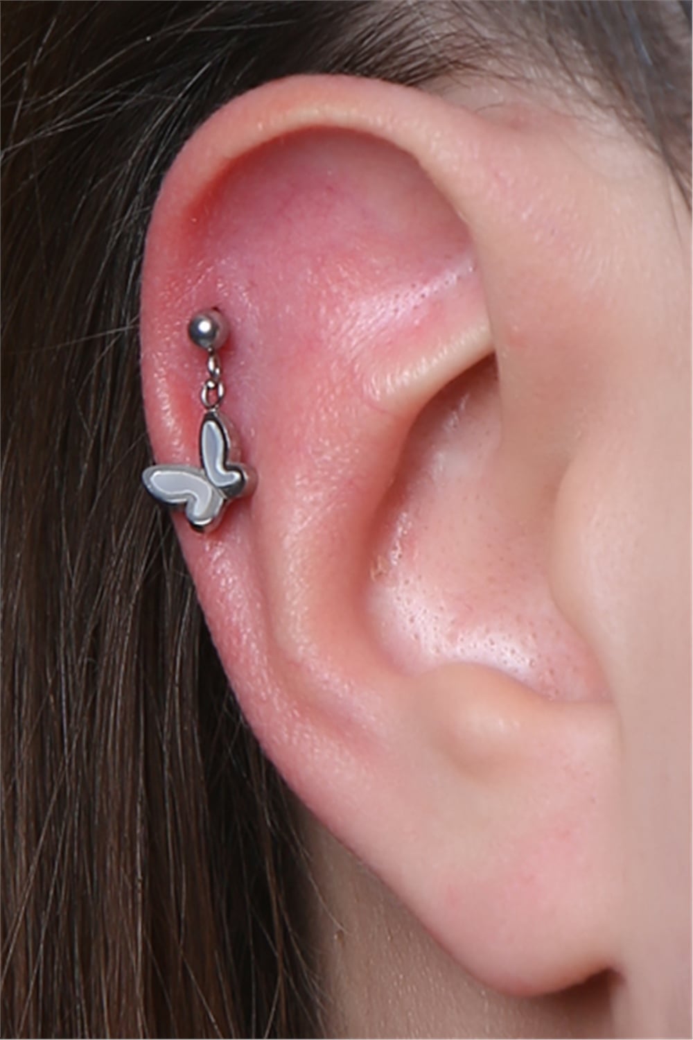 Sallantı Kelebek Silver Piercing