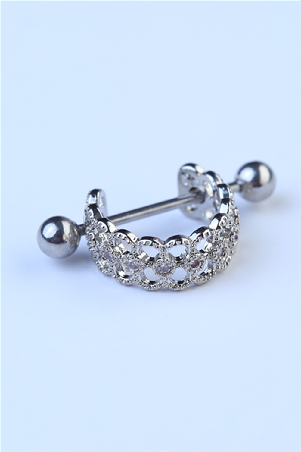 Sallantı Sepet Silver Piercing