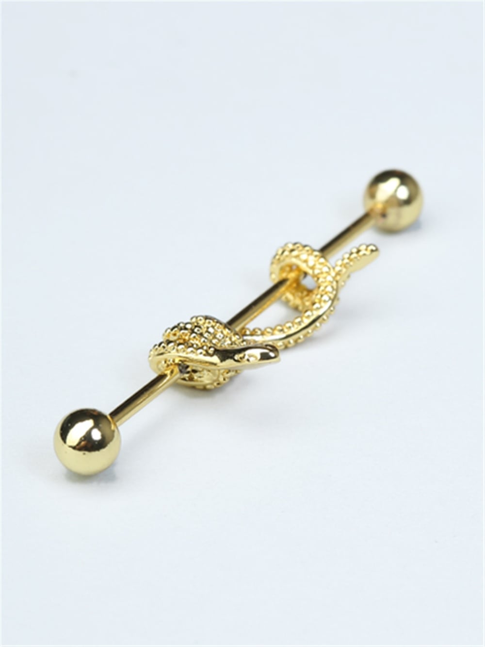 Saran Yılan Köprü Gold Piercing