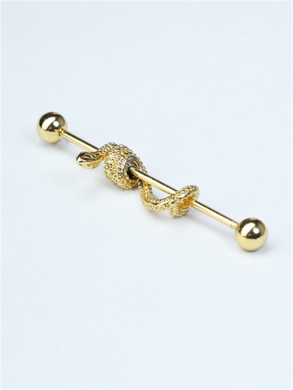 Saran Yılan Köprü Gold Piercing