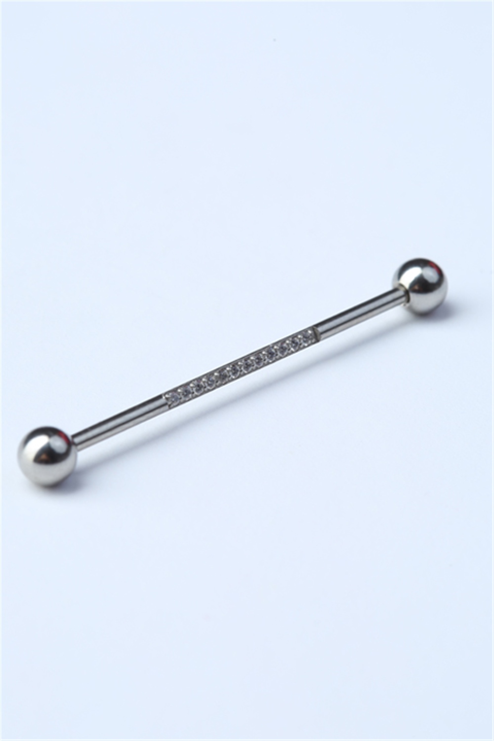 Sıra Taşlı Köprü Silver Piercing 