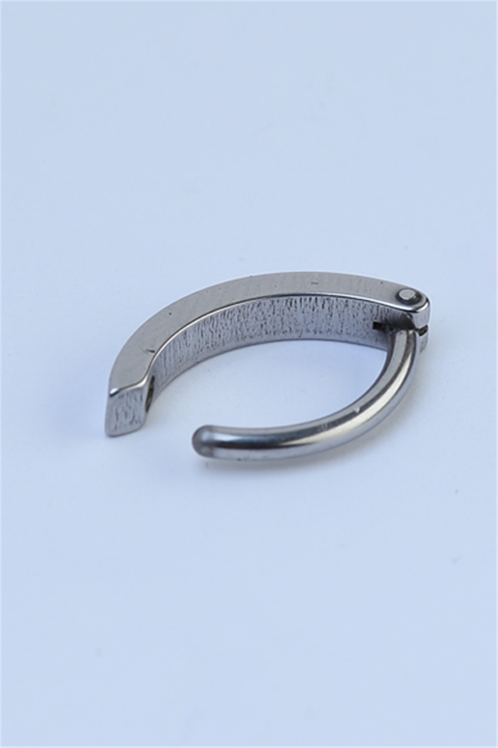 Tam Tur Elips Göbek Silver Piercing