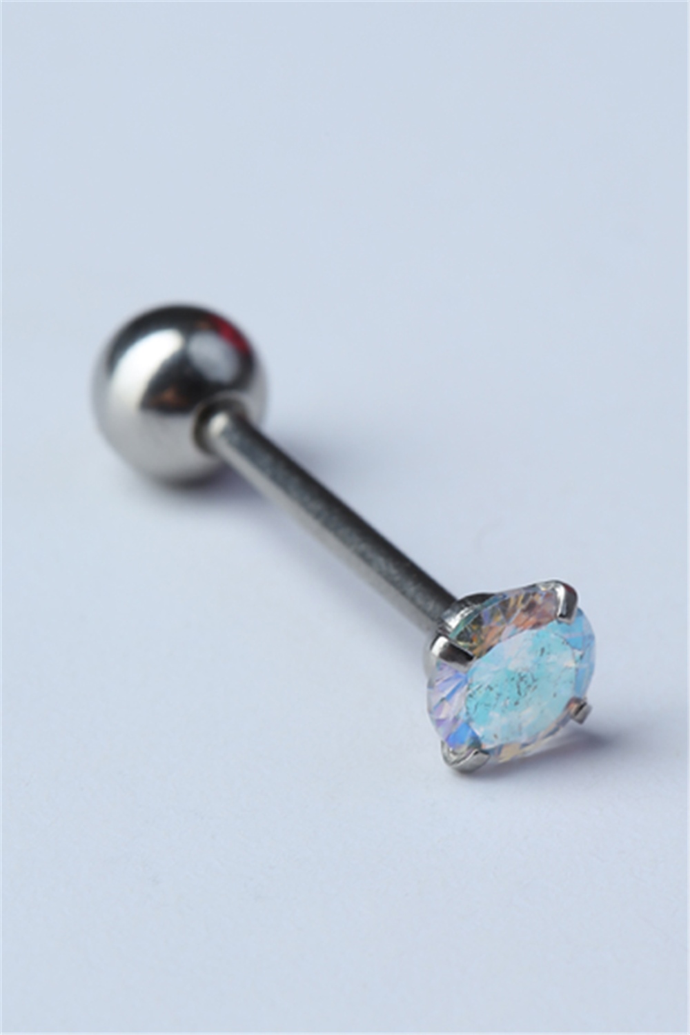 Taşlı Dil Silver Piercing