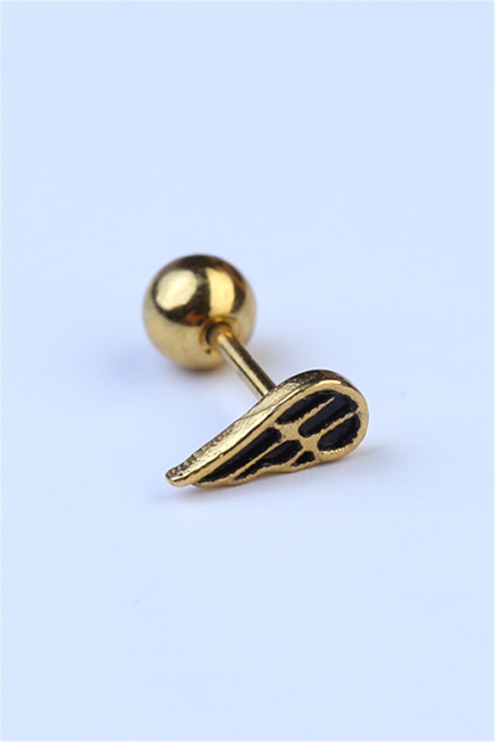 Tek Kanat Gold Piercing