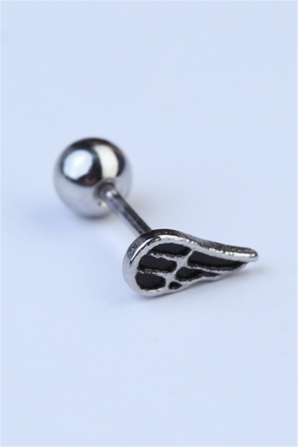 Tek Kanat Silver Piercing