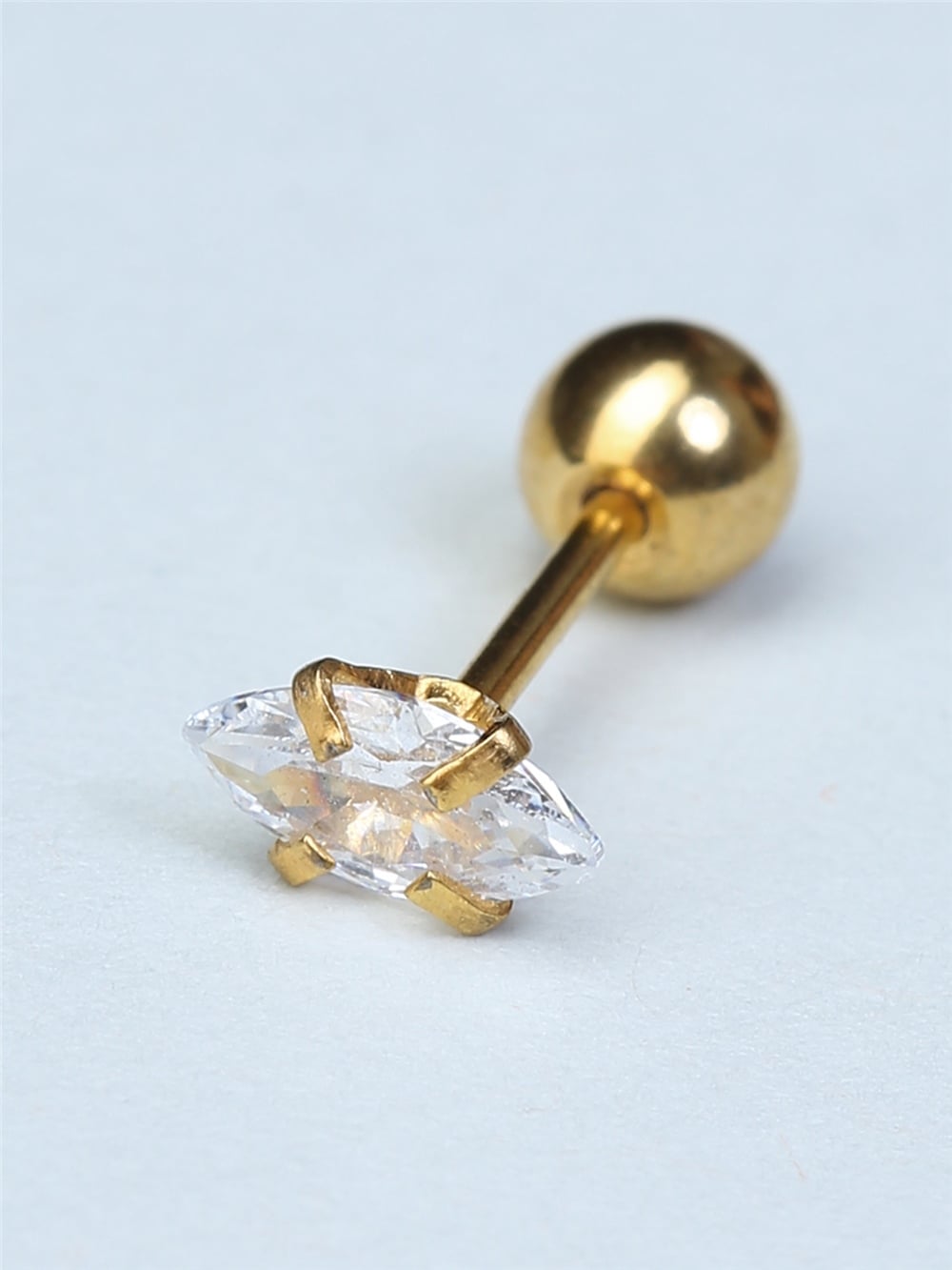 Tekli Markiz Gold Piercing