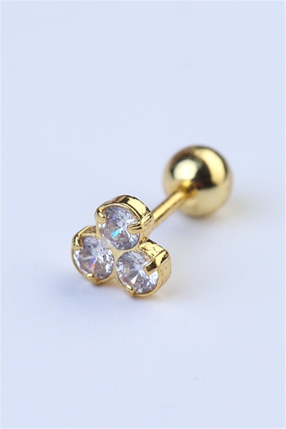 Üzüm Model Büyük Boy Gold Piercing