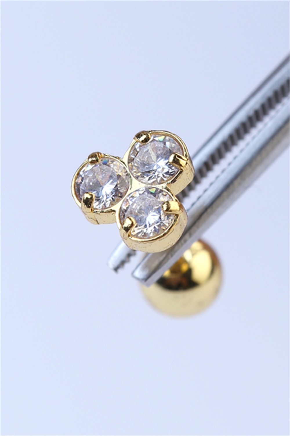 Üzüm Model Büyük Boy Gold Piercing