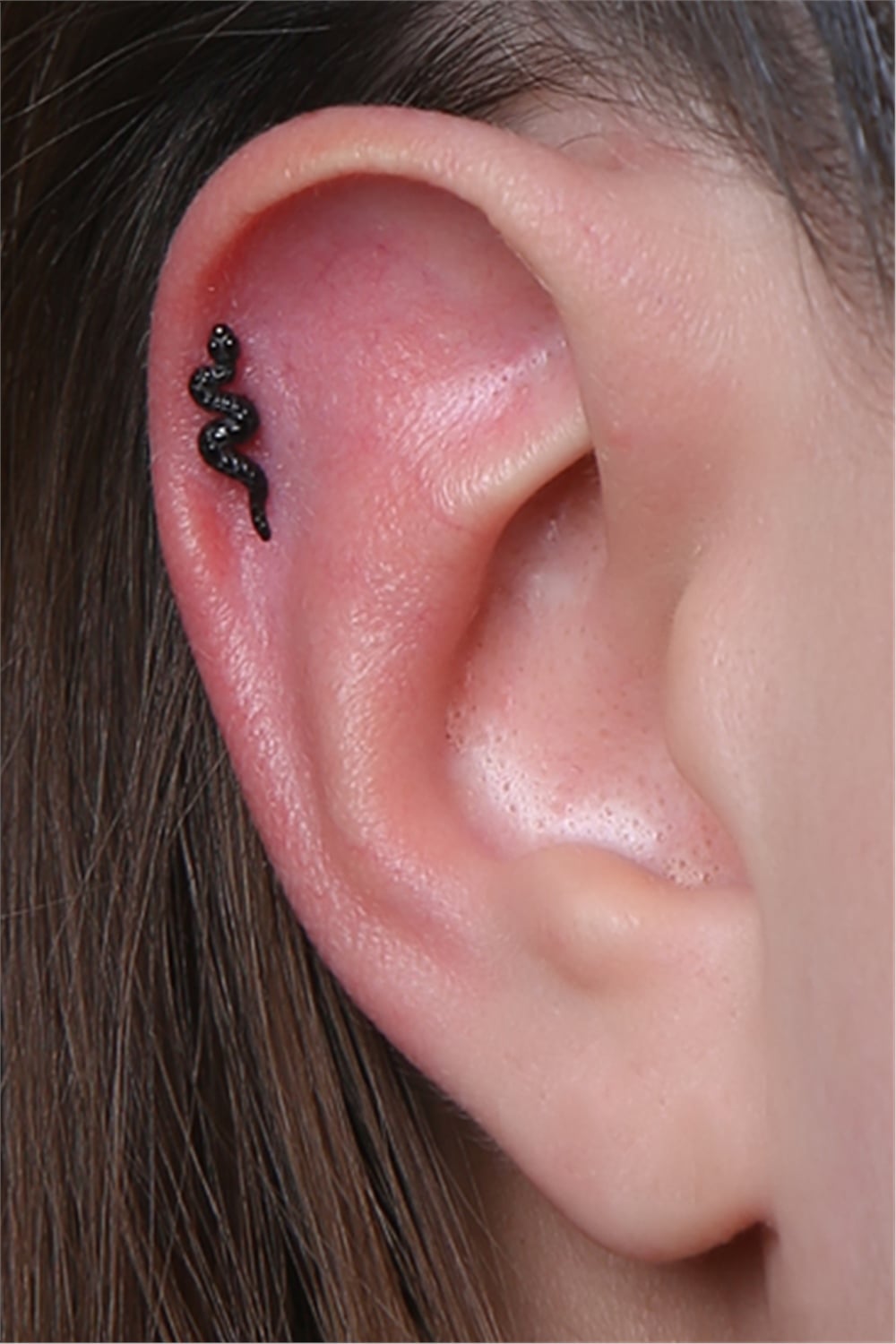 Yılan Siyah Piercing