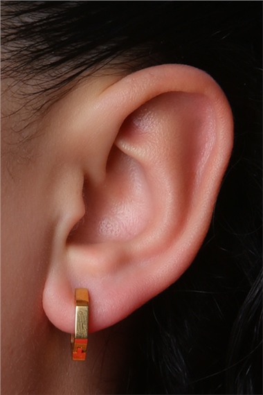 Altıgen (Küpe) Gold Piercing