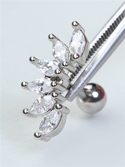 Altılı Markiz Silver Piercing