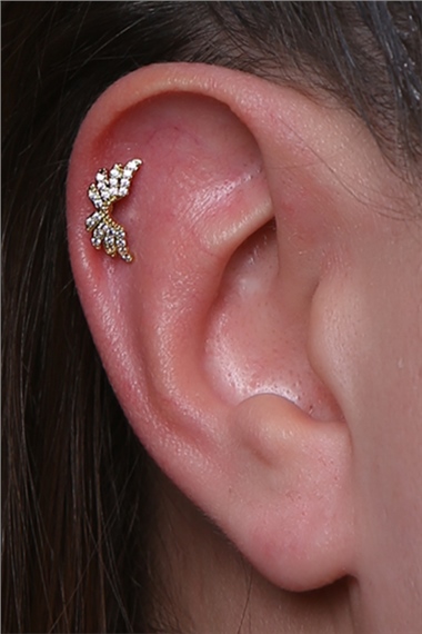 Angel Wing Gold Piercing