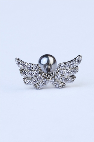 Angel Wing Silver Piercing