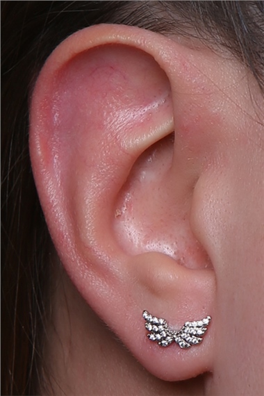 Angel Wing Silver Piercing