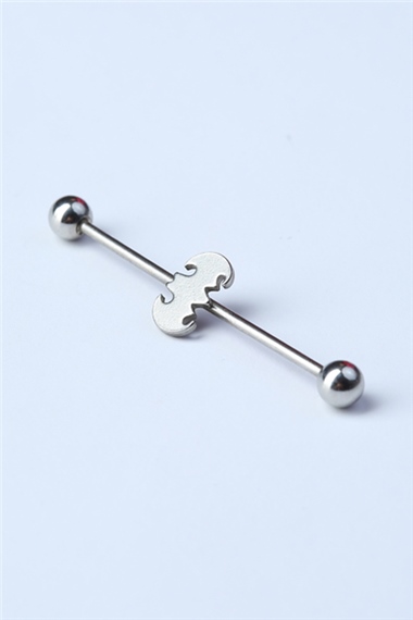 Batman Model Köprü Silver Piercing 