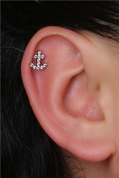 Çapa Silver Piercing 
