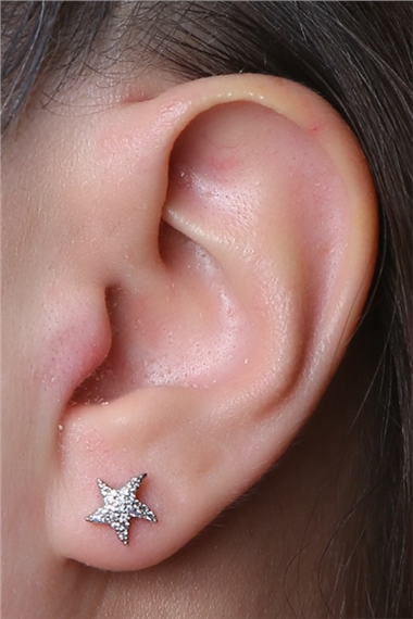Deniz Yıldızı Silver Piercing