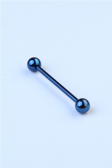 Dil Lacivert Piercing