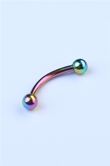 Düz Kaş & Rook Hologram Piercing