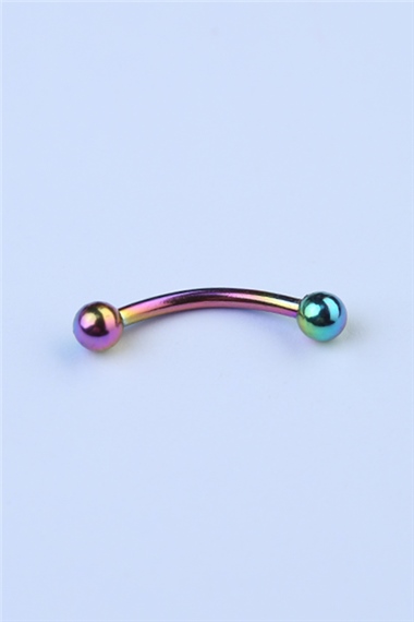Düz Kaş & Rook Hologram Piercing