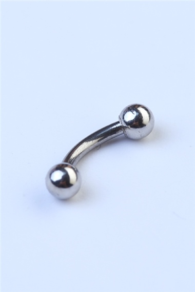 Düz Kaş & Rook Silver Piercing