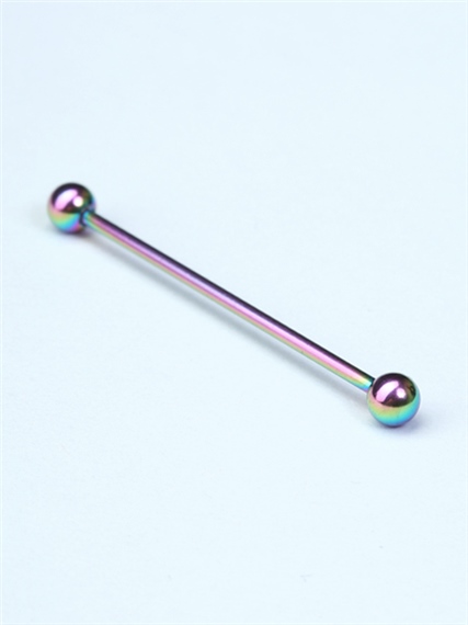 Düz Köprü Hologram Piercing