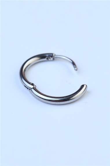 Düz Küpe (İnce) Küçük Boy Silver Piercing