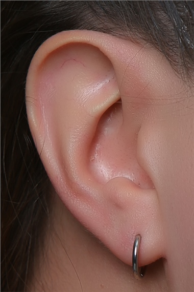 Düz Küpe (İnce) Küçük Boy Silver Piercing