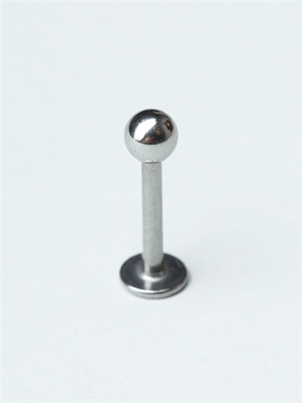Düz Labret Silver Piercing