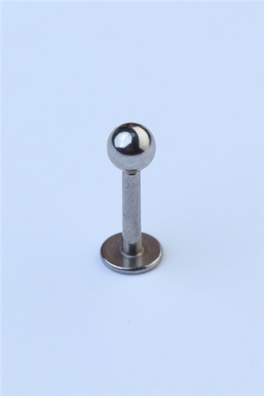 Düz Labret Silver Piercing