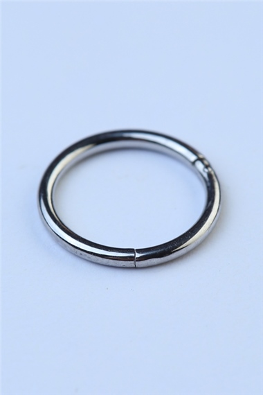 Hızma Gizli Kilit Halka Silver Piercing