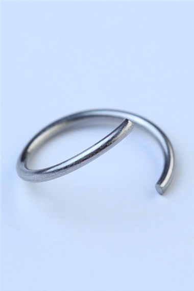 Hızma Kıstırmalı Halka Silver Piercing